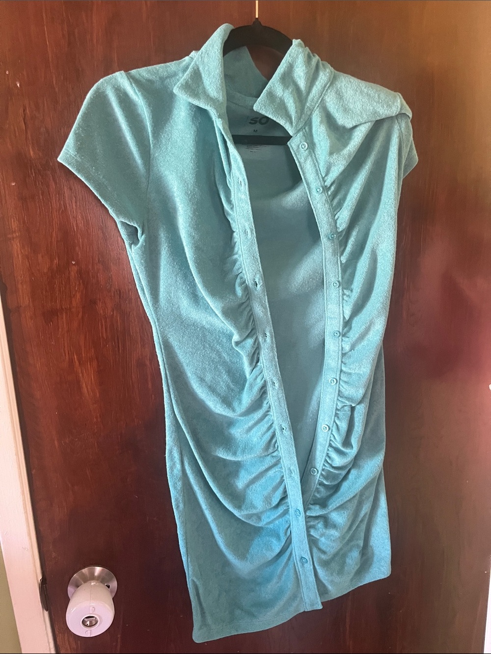Button up dress